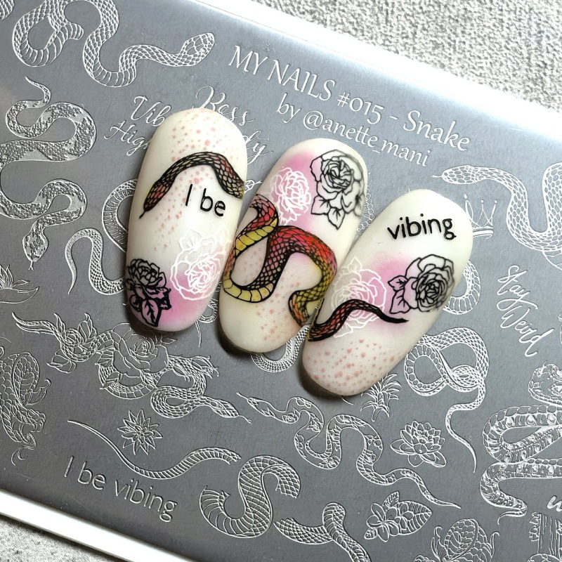 Nail Art Stamping Kit - XMQ لوحات ختم فنية للأظافر، تصميمات