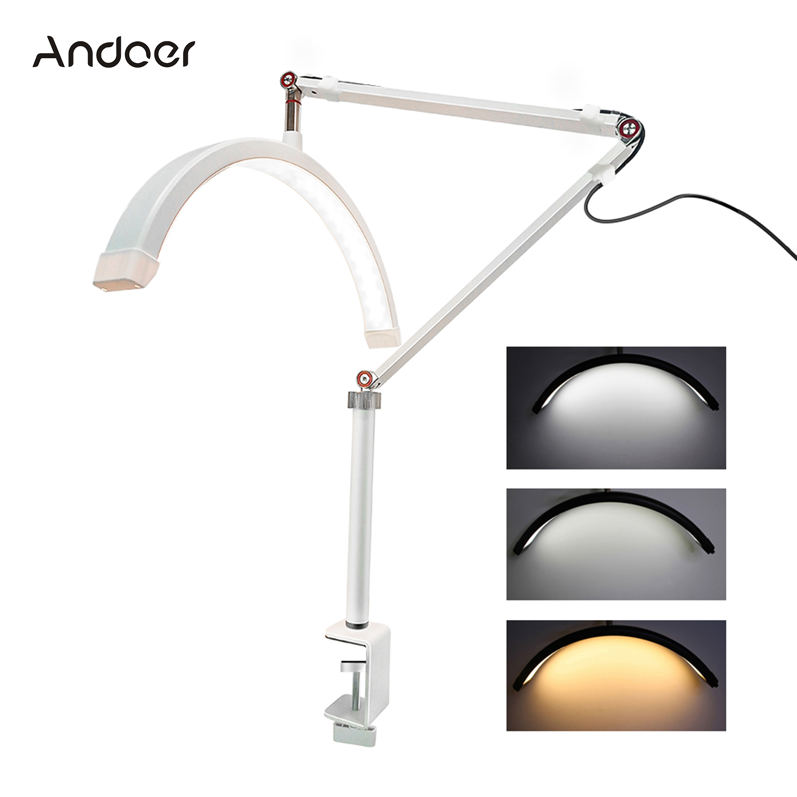 Beauty Makeup Hd - Andoer HD-M3X LED الفيديو الضوئي على