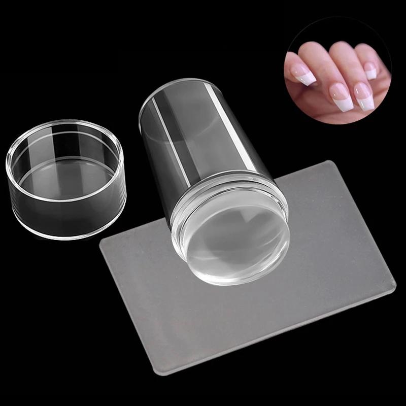Nail Art Stamping Kit - طقم أطباق ختم فن الأظافر لتصميم