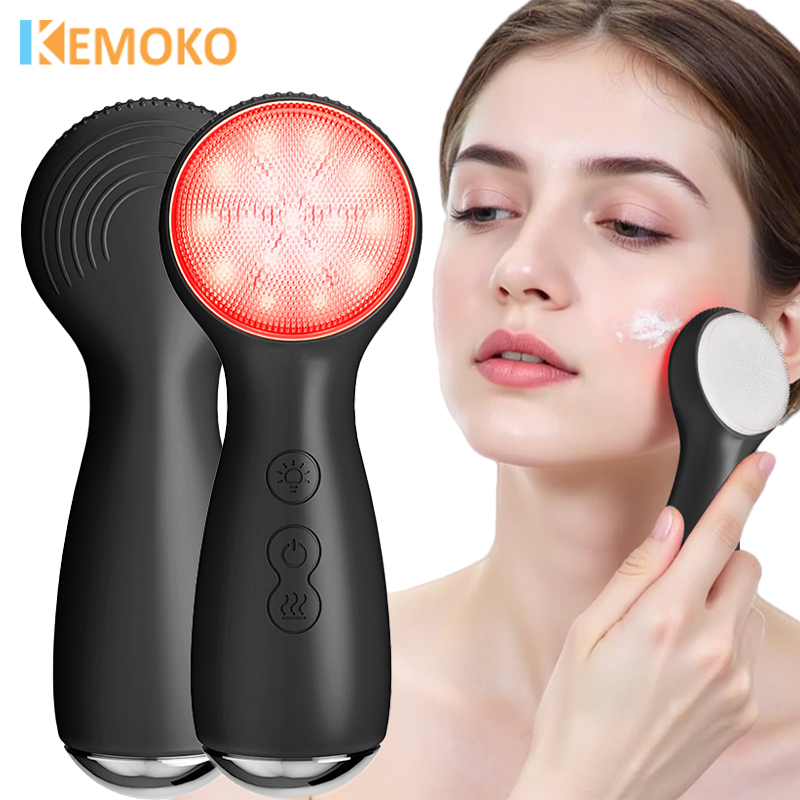 Electric Face Cleanser Brush - جهاز تدليك الوجه من السيليكون 3