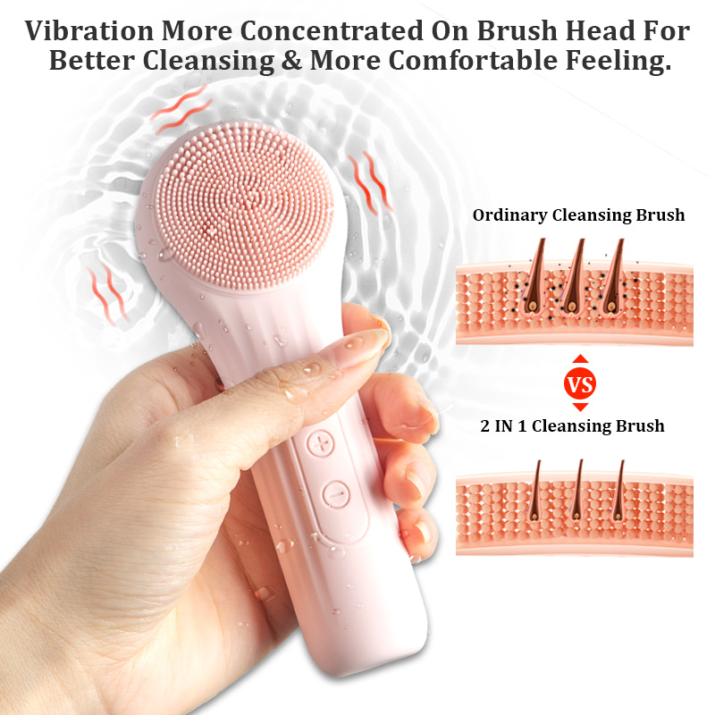 Electric Face Cleanser Brush - فرشاة تنظيف الوجه المقاومة للماء من