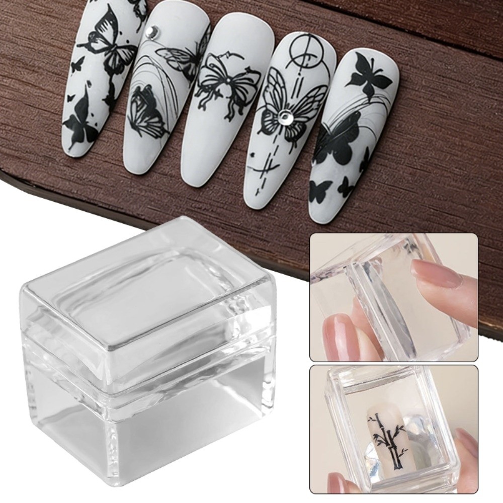 قوالب طباعة أظافر شفافة جديدة  - مراجعة Nail Art Stamping Kit وسعره