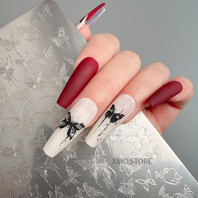 XMQ لوحات ختم فن الأظافر على ش - مراجعة Nail Art Stamping Kit وسعره