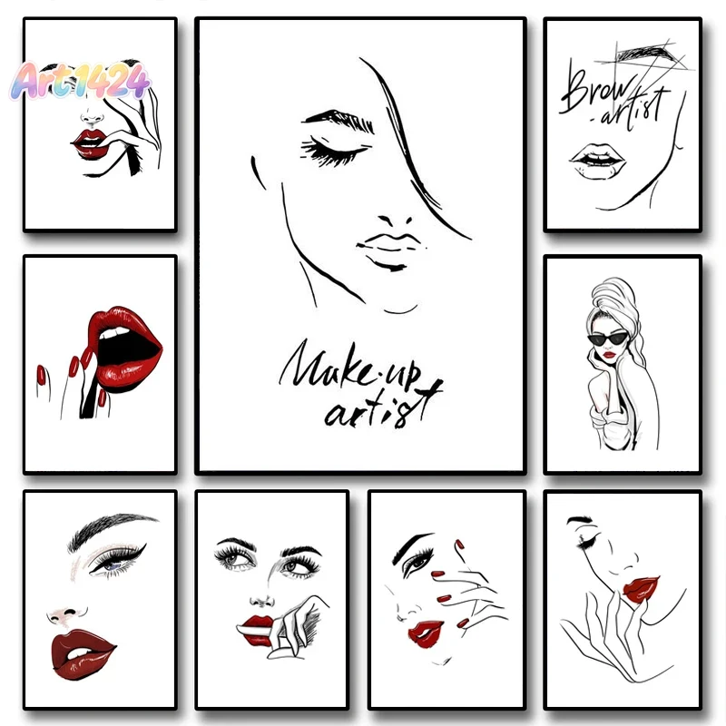 ملصق مكياج أنيق، لوحة فنية جدا - مراجعة Beauty Makeup Hd وسعره