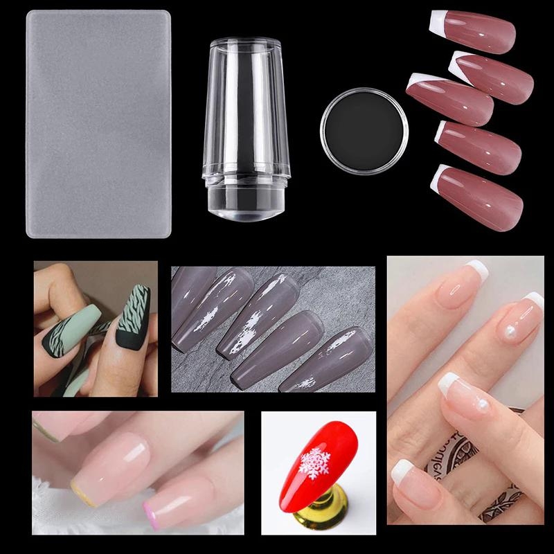 طقم أطباق ختم فن الأظافر لتصمي - مراجعة Nail Art Stamping Kit وسعره