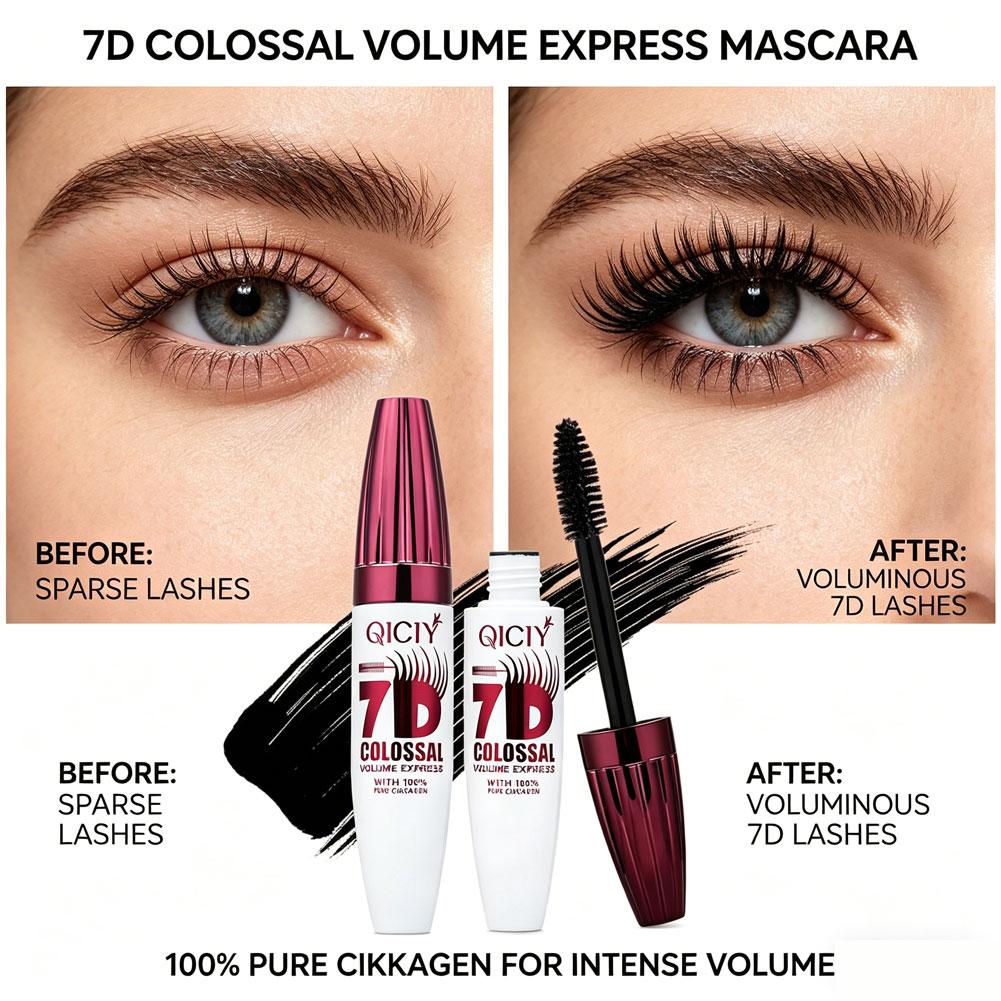 ماسكارا مقاومة للماء 7D طويلة  - مراجعة Waterproof Mascara Wand وسعره