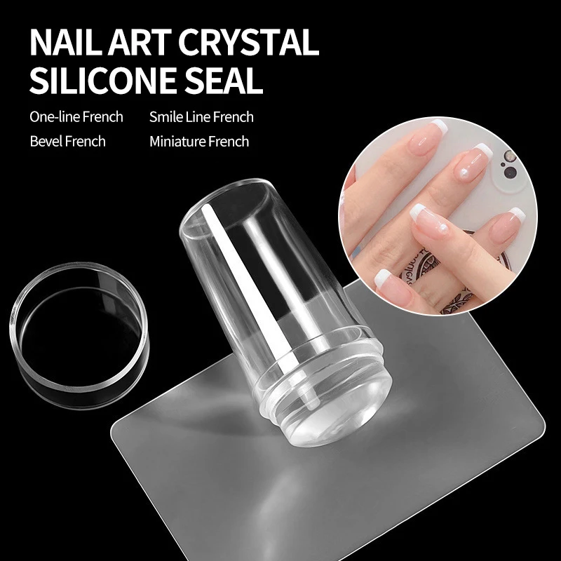 مسمار الختام هلام سيليكون الطب - مراجعة Nail Art Stamping Kit وسعره