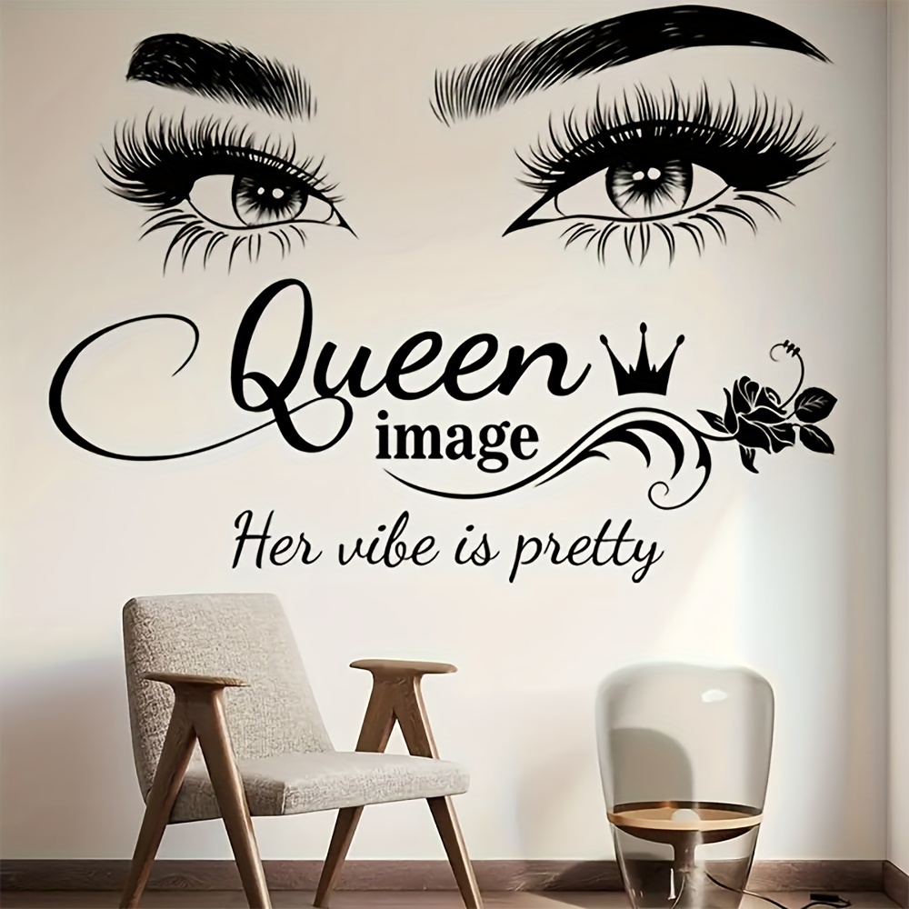 قطعتان من ملصقات الحائط الأنيق - مراجعة Beauty Makeup Studio وسعره