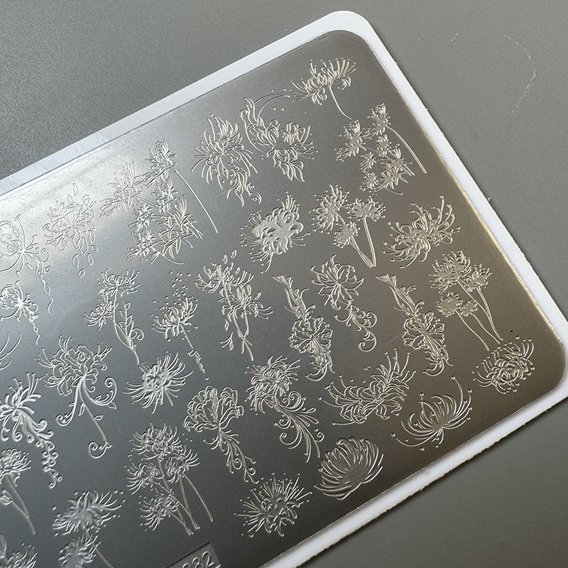 لوحات ختم فنية للأظافر من XMQ، - مراجعة Nail Art Stamping Kit وسعره